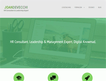 Tablet Screenshot of joandevecchi.com